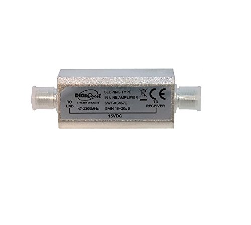 Amplificatore di linea terrestre e satellitare Digiquest - Maison & Cuisine Amazon Italie à 9.90€