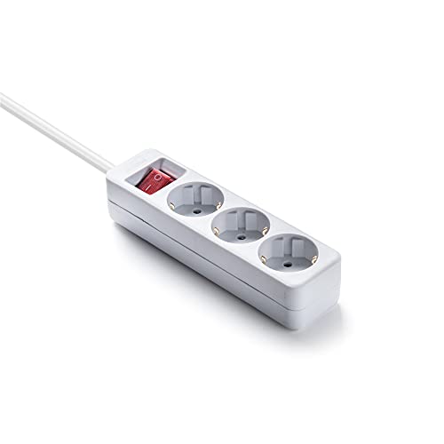 FAMATEL m258258 – Base presa TT 3 prese con interruttore - Bon plan à 7.04€