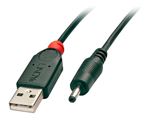 Lindy Câble Adaptateur USB vers Prise DC 1,35/3,5mm, 1,5m - High-Tech & Électronique Amazon France à 1.95€