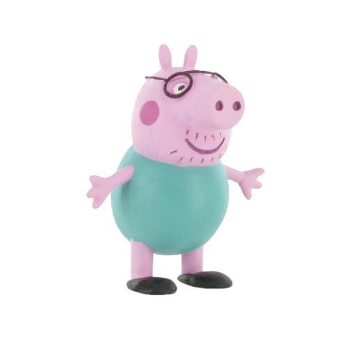 Comansi- Peppa Daddy Pig Mini Figura, Multicolor, 6.5 cm... - Jouets & Jeux en promo à 5.99€