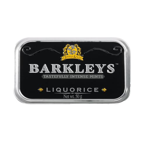 Cachou Barkleys Liquorice Pastille Réglisse pure 50gr - Épicerie Amazon France à 2.99€