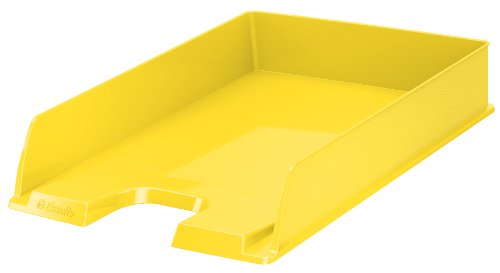 Esselte Europost Corbeille à courrier Jaune Lot de 10 en promo à 37,98€ (-53%) sur Amazon FR