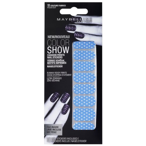 Maybelline Jade Colorshow Nail Stickers One Pack - Beauté & Parfums Amazon Royaume-Uni à 0.99€
