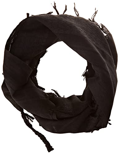 Mil - Tec - Sciarpa Shemagh, 110 X 110 Cm, Colore: Nero - Mode & Vêtements Amazon Italie à 11.44€