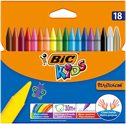 Bic 875771 Astuccio con 18 Pastelli - Amazon Italie à 4.15€