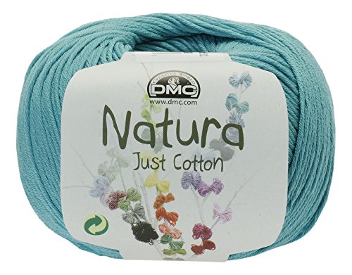 DMC Natura Garn, 100% Baumwolle, Türkis N49, 9x9x7 cm - Maison & Cuisine Amazon Allemagne à 5.85€