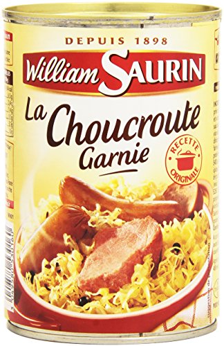 WILLIAM SAURIN - Choucroute garnie au vin blanc William... en promo à 2,99€ (-82%) sur Amazon FR