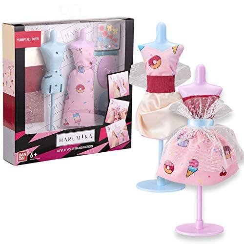BANDAI- Harumika-Coffret Styliste Deluxe-Thème Yummy All... - Jouets & Jeux en promo à 12.96€