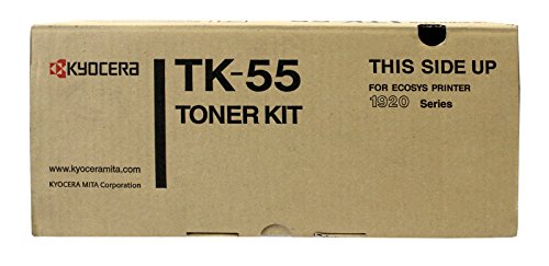 Kyocera TK-55 Black/FS-1920 TK55, 15000 Pages, Black... - Fournitures Bureau Amazon Espagne à 56.67€