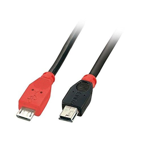 Lindy 31718 Cavo USB Micro-B a Mini-B OTG, 1 m, Nero - Tech & Electronics Amazon Italy à 4.55€