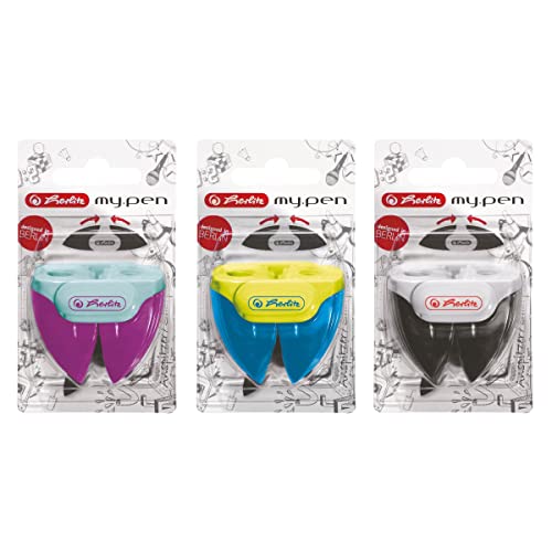 Herlitz Doppeldosenanspitzer my.pen aus Kunststoff - Maison & Cuisine Amazon Allemagne à 3.19€