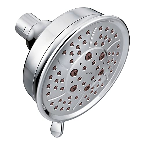 Moen cabezal de regadera de 4 3/8 pulgadas de diámetro con... - Amazon Espagne à 19.97€