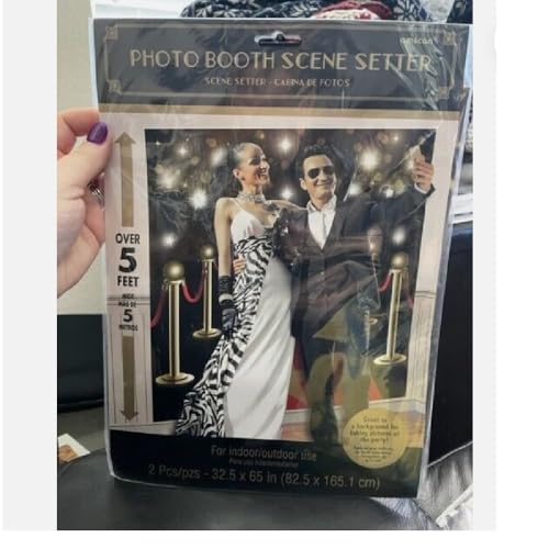 Hollywood G&G Scene Setter 1.65m x 82.5cm (2 pc) - Glitz &... - High-Tech & Électronique en promo à 6.08€