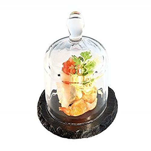 APS gh408 vassoio con campana di vetro, 80 mm, H - Maison & Cuisine en promo à 18.00€
