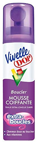 VIVELLE DOP - Mousse Coiffante Extra Boucles - 150 ml - Beauté & Parfums Amazon France à 5.25€