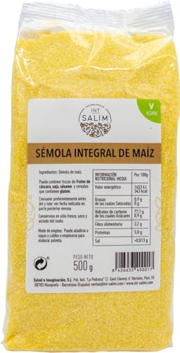 semola maiz int 500gr int-salim 500 gr. - Épicerie Amazon Espagne à 1.64€