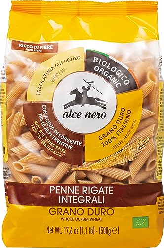 Penne rigate integrali Alce Nero - Épicerie Amazon Italie à 1.29€