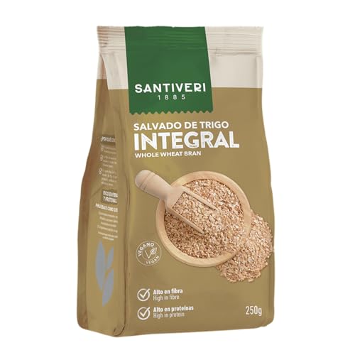Santiveri - Salvado Entero Integral Trigo Bolsa - 250g - Amazon Espagne à 3.35€