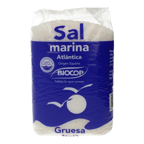 Sal Marina ATLANTICA Gruesa BIOCOP 1 KG - Épicerie Amazon Espagne à 1.44€