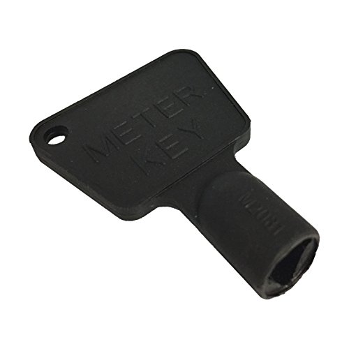 Meter Box Key - Black Plastic (2 Pcs) X Pack Of 2 - Maison & Cuisine Amazon Royaume-Uni à 2.15€
