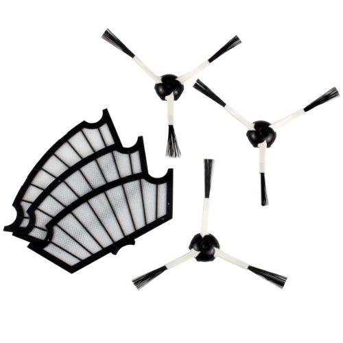 Menalux MRK01 3 Filtres Moteur + 3 Brosses Latérales pour... - Maison & Cuisine Amazon France à 15.68€