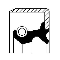 Corteco 19026219B - Paraolio, Albero A Gomiti - Vente Flash Amazon -63%