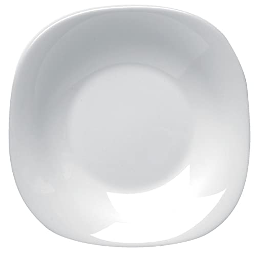 Assiette Parma Fond 23 x 23 Bormioli Blanc - Maison & Cuisine Amazon France à 5.66€