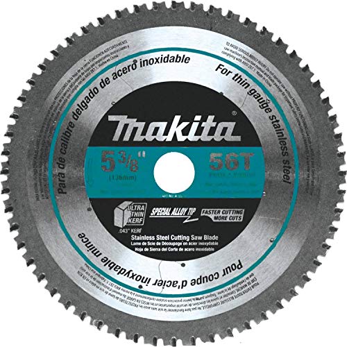 Makita a-95037 TCT – Cuchilla para sierra (5 – 3/8-pulgada... - Bricolage & Outils Amazon Espagne à 85.53€
