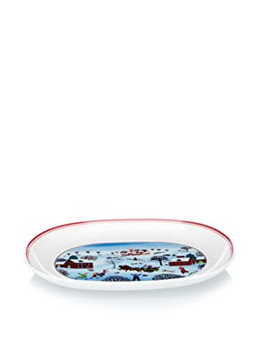 VILLEROY & BOCH Naif Christmas Pickle dish 10 1/4" - Musique & Instruments Amazon France à 88.00€