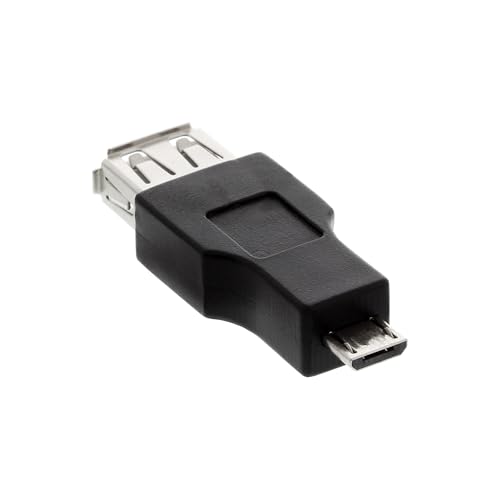 InLine 31608 MicroUSB-B USB-A Noir Câble d'interface et... - High-Tech & Électronique Amazon France à 6.97€