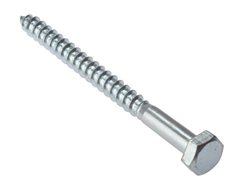 F/FIX COACH SCREW HH ST ZP M8 X 80 BAG10 - Home & Kitchen Amazon UK à 2.53€
