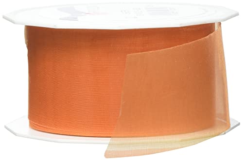 C.E. Pattberg SHEER orange Ruban en Organza scintillant et... - Maison & Cuisine Amazon France à 8.33€