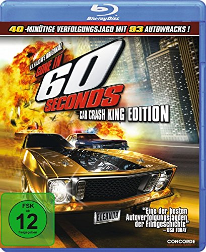 Nur Noch 60 Sekunden: Car Crash King Edition [Blu-ray] - Livres & eBooks Amazon France à 8.46€