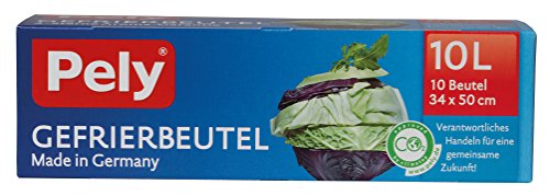 pely 8670 Gefrierbeutel, 10 Liter, 10 Beutel aus... - High-Tech & Électronique en promo à 1.21€