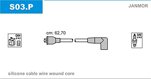 Janmor S03.P Zündleitungssatz - Auto & Moto Amazon Allemagne à 4.53€
