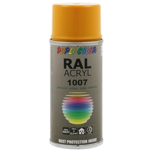 Duplicolor 626593 Spray Acrylique Ral 1007, Jaune Jonquille... - Bricolage & Outils en promo à 12.28€
