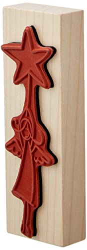 Rayher timbro natalizio angelo con stella, gomma su... - Amazon Italy à 13.97€