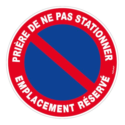 Novap - Cartello Divieto Di Sosta, Posto Riservato... - Auto & Motorcycle Amazon Italy à 7.62€