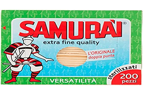 Samurai Stuzzicadenti da Cocktail, 200 Pezzi - Maison & Cuisine en promo à 0.56€
