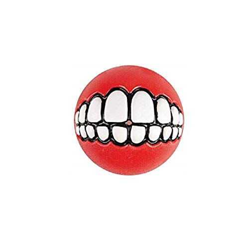 Rogz Grinz Ball, Large, 7.8 cm, Red - Sports & Fitness en promo à 8.08€