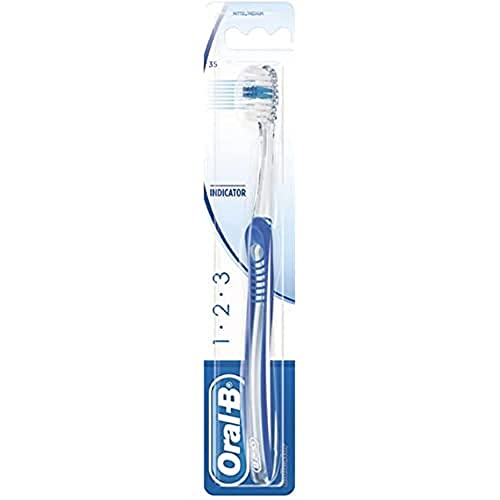 Oral-B 1,2,3 Indicator - Spazzolino da denti a testa corta... - Beauté & Parfums Amazon Italie à 2.39€