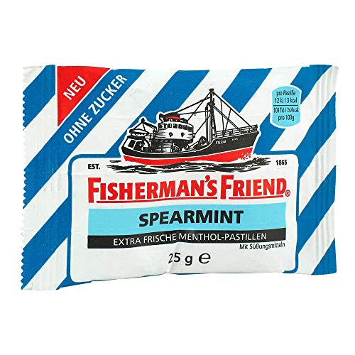 Pescatori Friend Spearmint senza zucchero Pastiglie 25 G... - Animalerie Amazon Italie à 4.04€