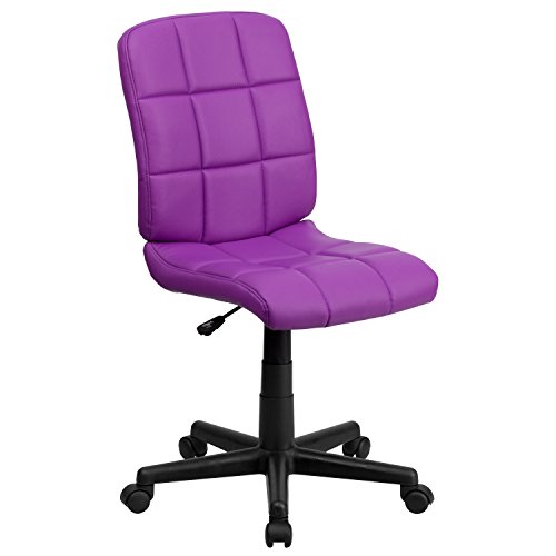Flash Furniture Mid-Back Quilted Vinyl Swivel Task Chair... - Home & Kitchen Amazon Germany à 44.73€