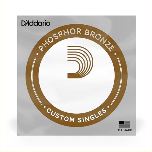 D'Addario PB017 Phosphor Bronze Round Wound Einzelsaite... - Bon plan à 2.89€