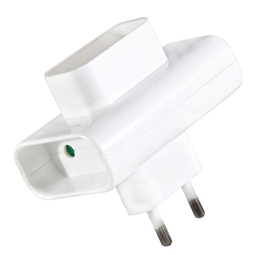 Electraline 531188 Adapteur Fiche Multiprise Triplite | 3... - Maison & Cuisine Amazon France à 4.99€
