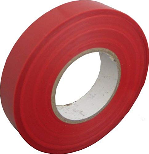 Electraline 62313 Ruban adhésif isolant 19 mm 25 m Rouge - Amazon France à 2.53€