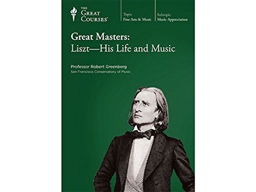 The Great Courses: Great Masters: Liszt - His Life and Music - Musique & Instruments Amazon Espagne à 31.43€