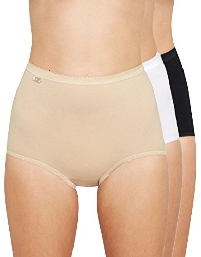 Sloggi Basic+ Maxi C3P, Slip Donna, Multicolore (White Dark... - Beauté & Parfums en promo à 9.97€