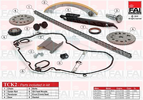 Steuerkettensatz FAI Autoparts Kompatibel mit Opel Vectra C... - Auto & Moto Amazon Allemagne à 126.48€