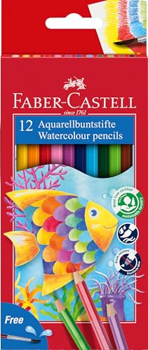 FABER-CASTELL 114413 - Lápices de colores acuarelables para... - Jouets & Jeux Amazon Espagne à 3.80€